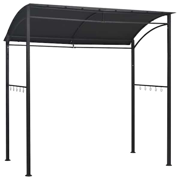 vidaXL grilli varikatus 215 x 150 x 220 cm, antratsiithall, teras
