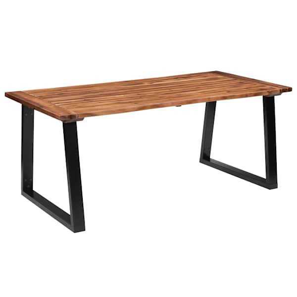 vidaXL s&ouml;&ouml;gilaud toekast akaatsiapuidust 180 x 90 cm