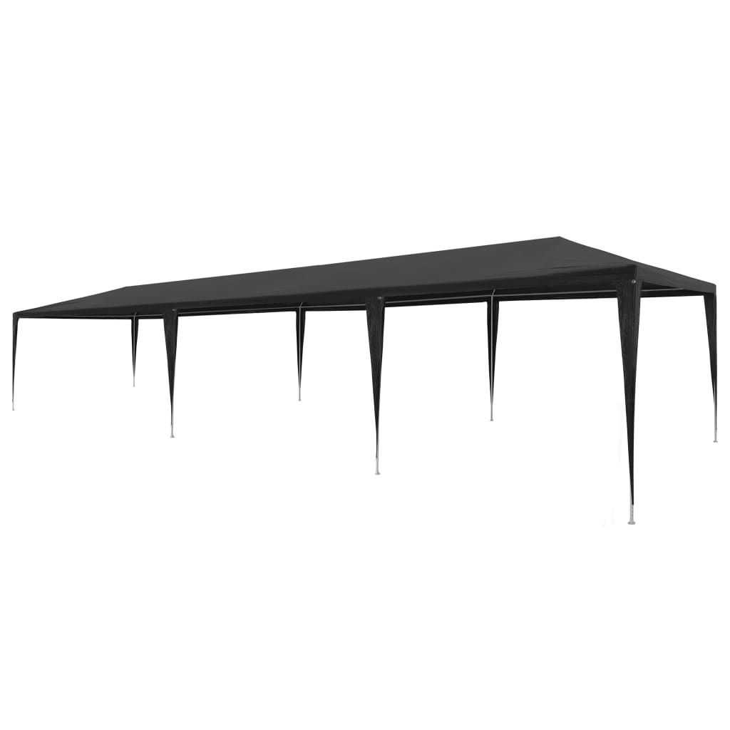 

vidaXL Party Tent 9.8'x19.7' PE Anthracite