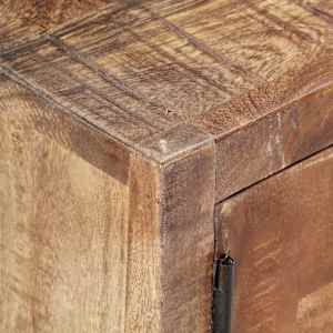 TV stolek 120 x 30 x 40 cm masivní recyklované dřevo - obrázek 6