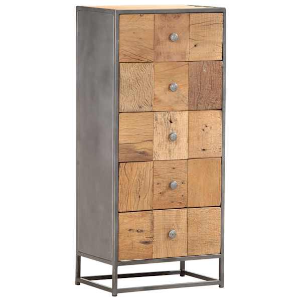 vidaXL kummut, 45 x 30 x 100 cm, toekas taaskasutatud puit
