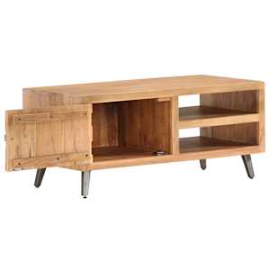 Konferenční stolek 90 x 45 x 40 cm masivní akáciové dřevo - obrázek 2