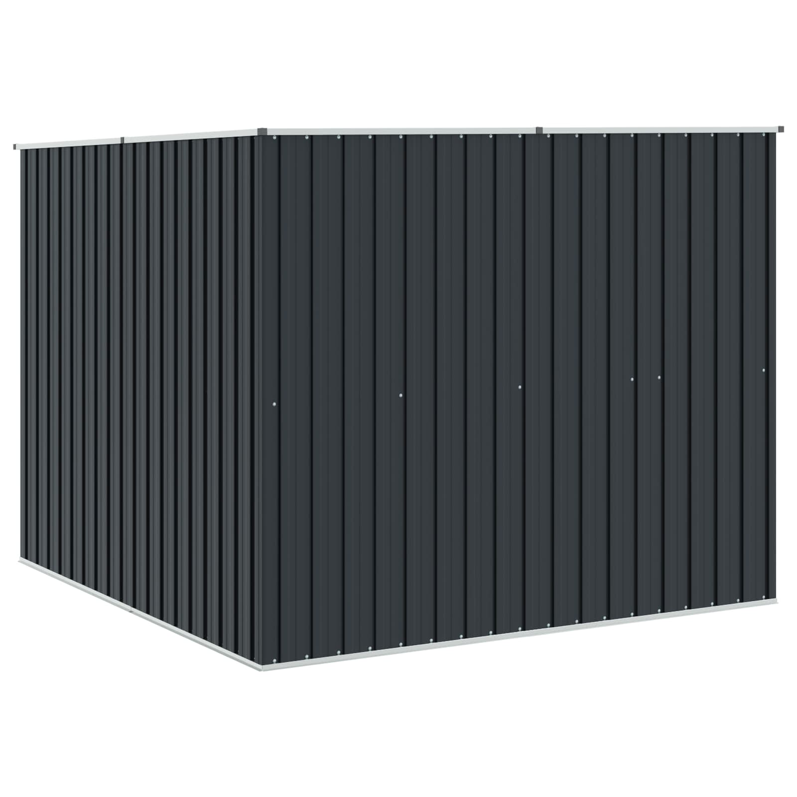 Tuinschuur 195x198x159 cm gegalvaniseerd staal antraciet - Afbeelding 5