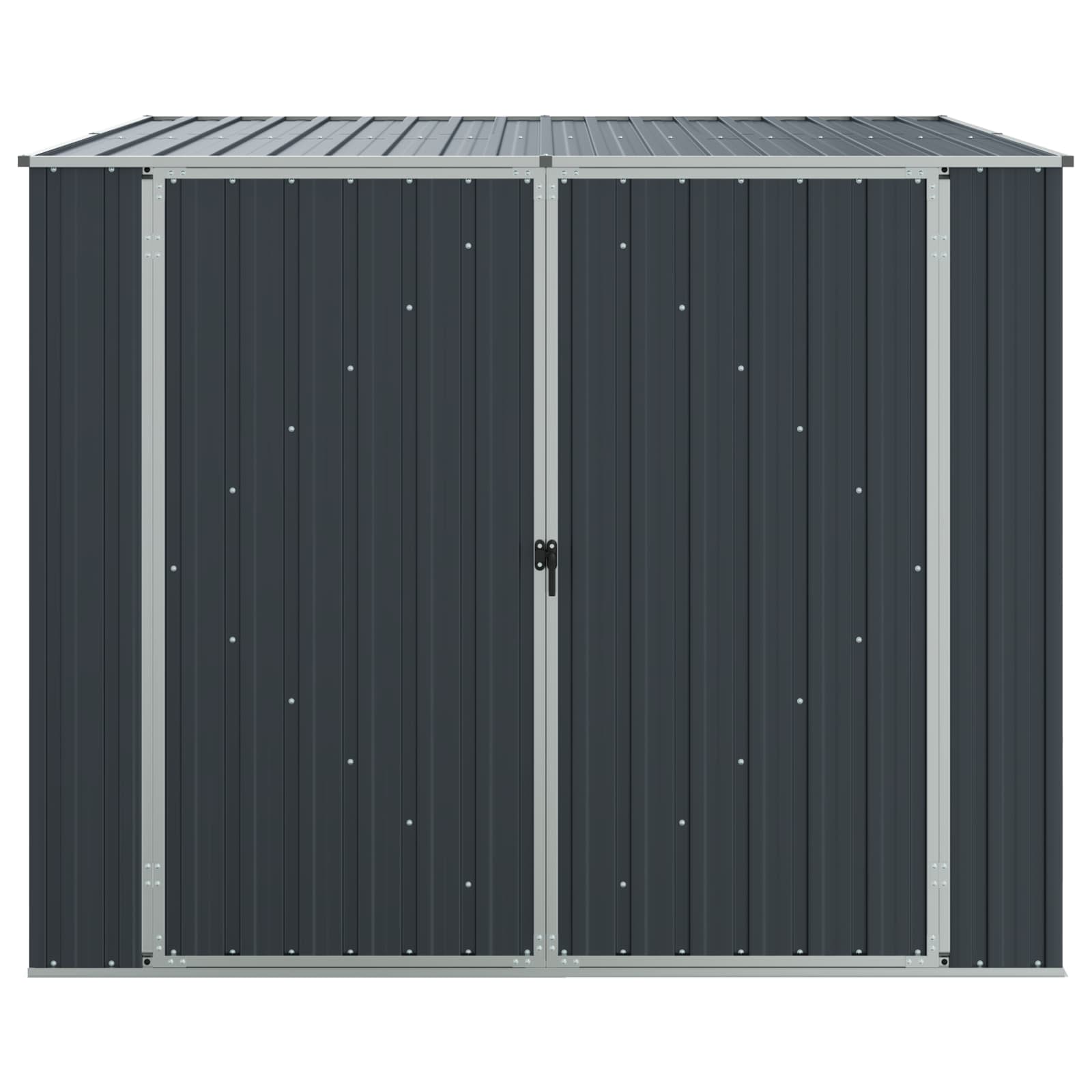 Tuinschuur 195x198x159 cm gegalvaniseerd staal antraciet - Afbeelding 3