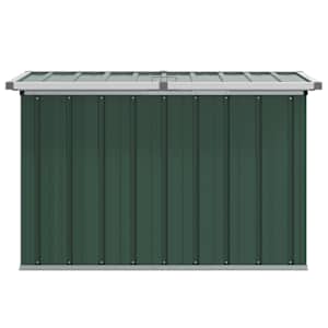 Zahradní úložný box zelený 109 x 67 x 65 cm - obrázek 11