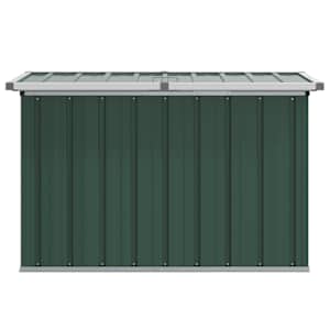 Zahradní úložný box zelený 109 x 67 x 65 cm - obrázek 5