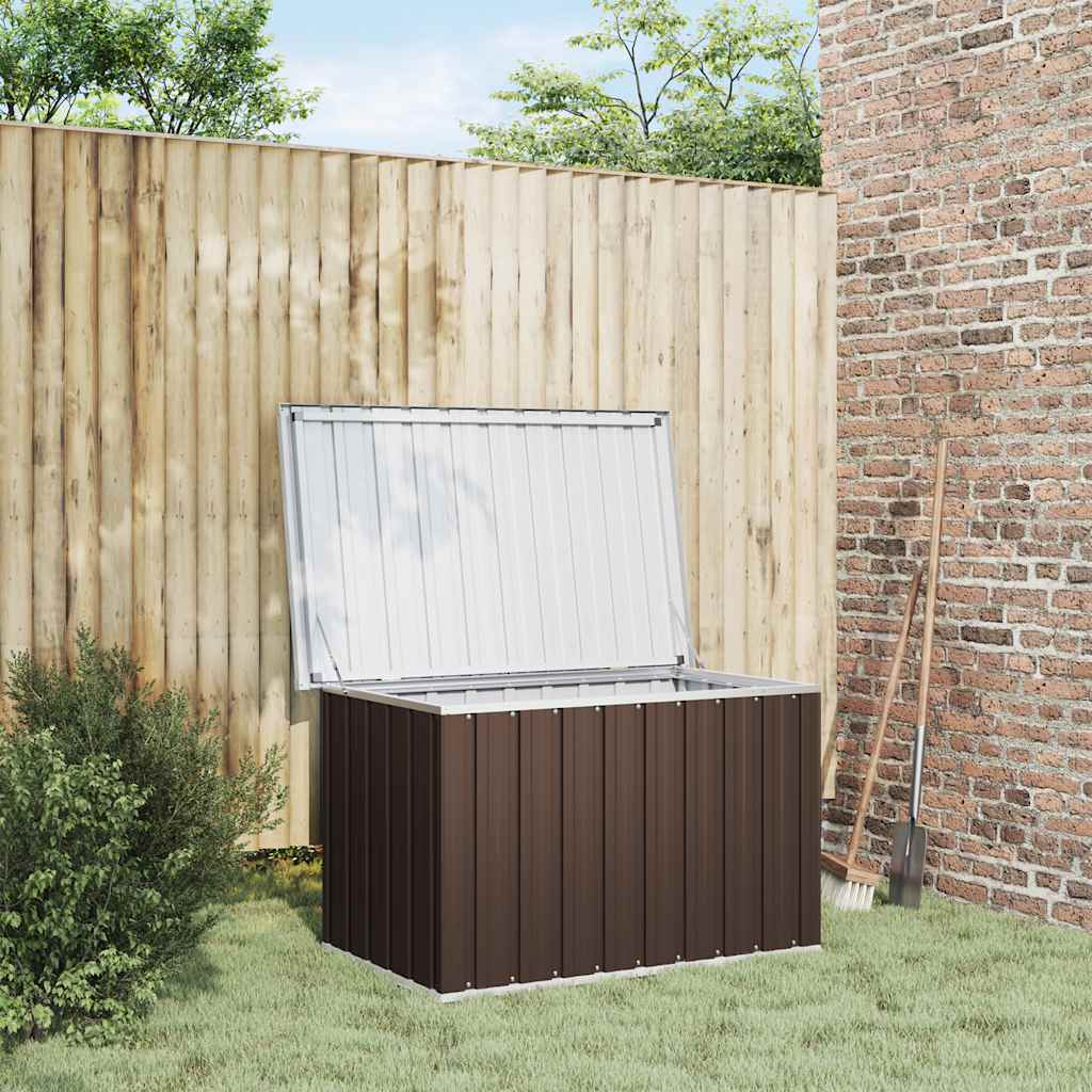 vidaXL Gartenbox Braun 109x67x65 cm