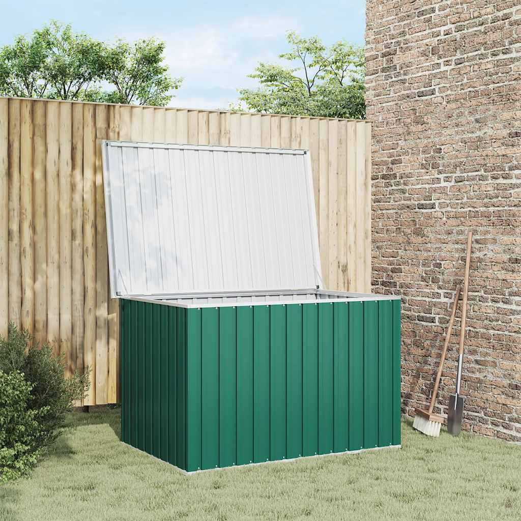 vidaXL Gartenbox Grün 149x99x93 cm