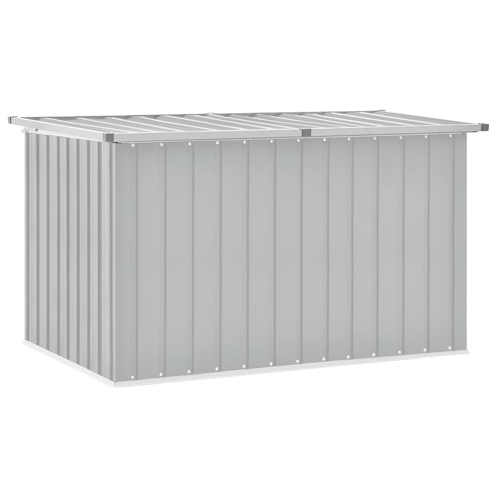 vidaXL Zahradní úložný box šedý 149 x 99 x 93 cm