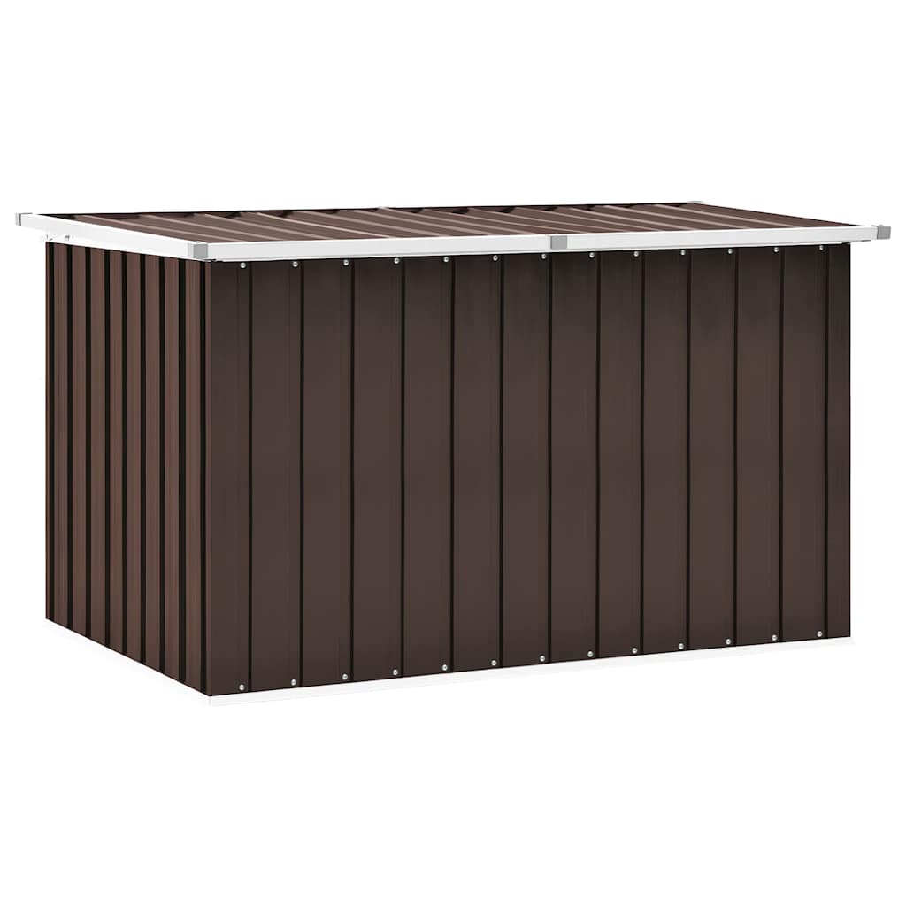vidaXL Zahradní úložný box hnědý 149 x 99 x 93 cm