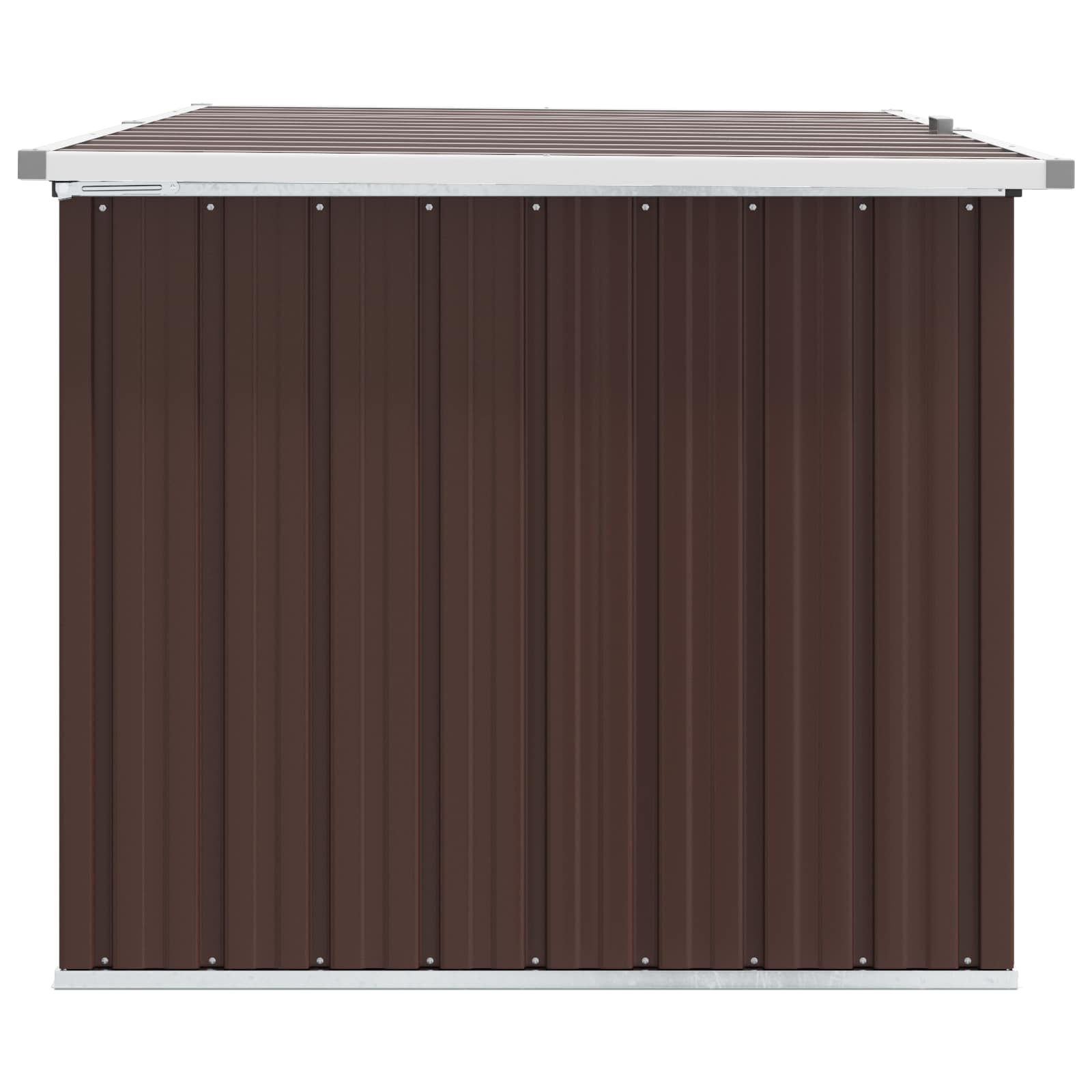 Μπαούλο Αποθήκευσης Κήπου Καφέ 149 x 99 x 93 εκ. - Image 6