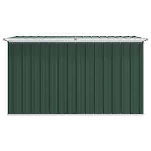Zahradní úložný box zelený 171 x 99 x 93 cm - obrázek 9
