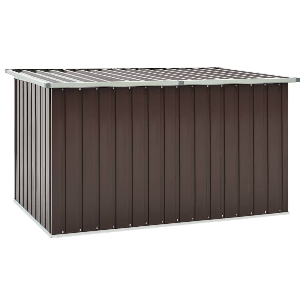 vidaXL Zahradní úložný box hnědý 171 x 99 x 93 cm