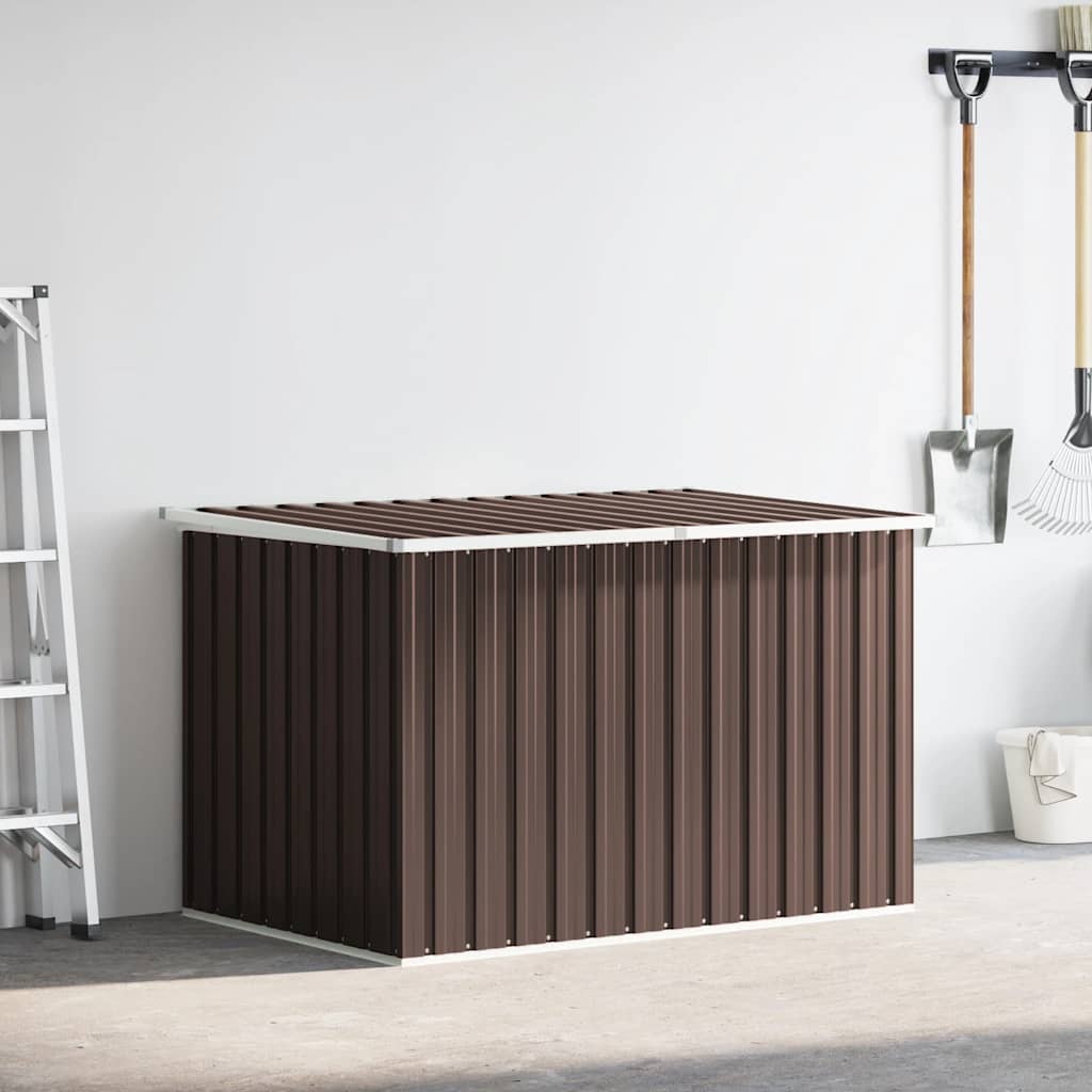 vidaXL Záhradný úložný box hnedý 171x99x93 cm