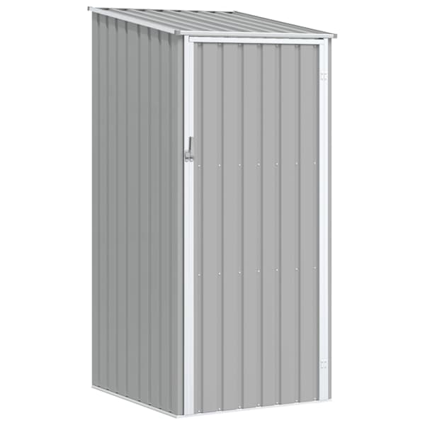 vidaXL aiakuur, hall, 87 x 98 x 159 cm, tsingitud teras