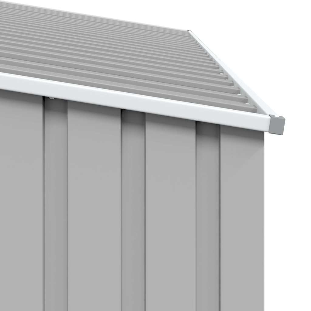 brændeskur 245x98x159 cm galvaniseret stål grå 8 8719883811444 g en hd 8