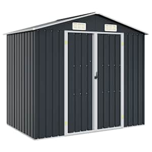 vidaXL aiakuur, antratsiithall, 205 x 129 x 183 cm, tsingitud teras