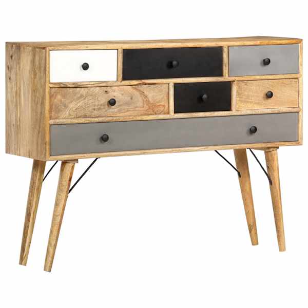 vidaXL puhvetkapp, 110 x 30 x 82 cm, toekas mangopuit