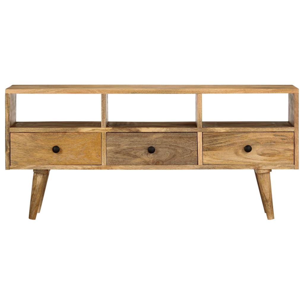 

vidaXL Tv-meubel 110x36x50 cm massief mangohout