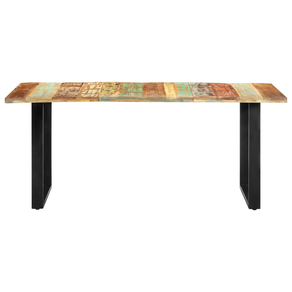 

vidaXL Eettafel 180x90x76 cm massief gerecycled hout