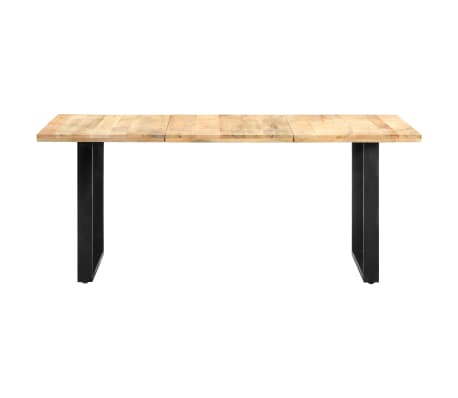 vidaXL Spisebord 180x90x76 cm heltre mango