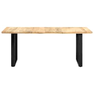 vidaXL Spisebord 180x90x76 cm heltre mango