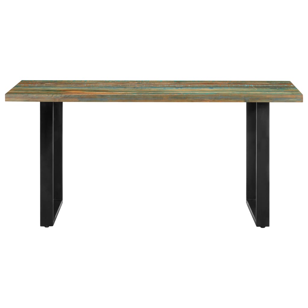 

vidaXL Eettafel 160x80x75 cm massief gerecycled hout