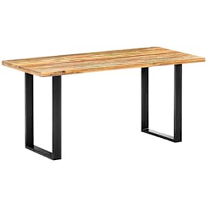 Jídelní stůl 160 x 80 x 75 cm masivní recyklované dřevo - obrázek 11
