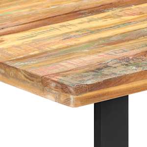 Jídelní stůl 160 x 80 x 75 cm masivní recyklované dřevo - obrázek 4