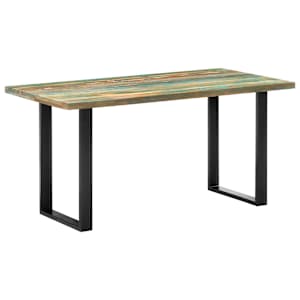 Jídelní stůl 160 x 80 x 75 cm masivní recyklované dřevo - obrázek 8