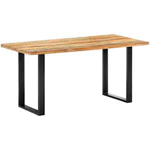 Jídelní stůl 160 x 80 x 75 cm masivní recyklované dřevo - obrázek 10