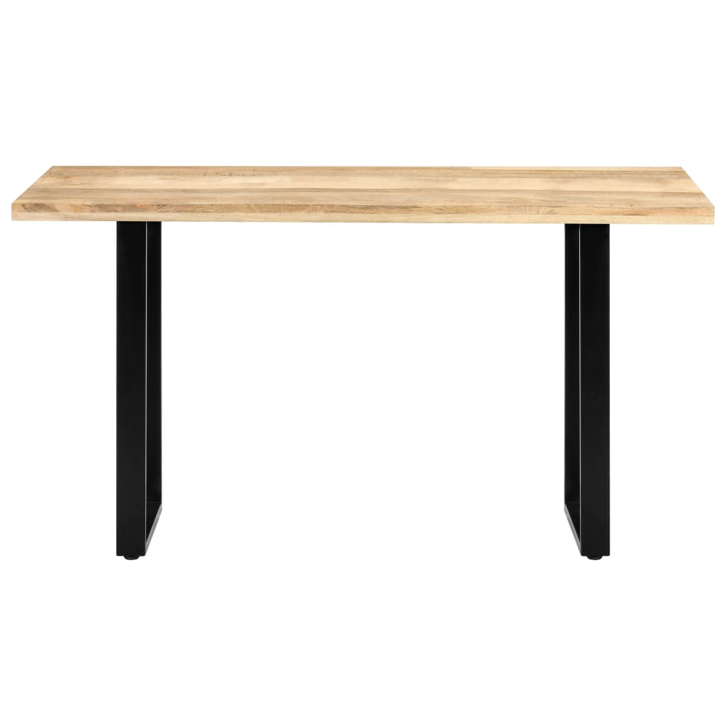 

vidaXL Eettafel 140x70x76 cm massief mangohout