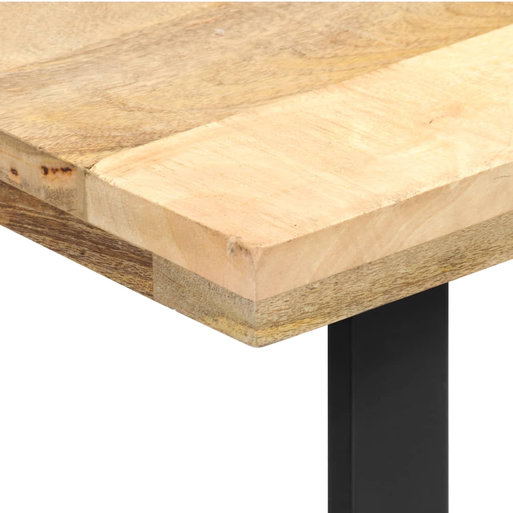 Jídelní stůl 140 x 70 x 76 cm masivní mangovníkové dřevo