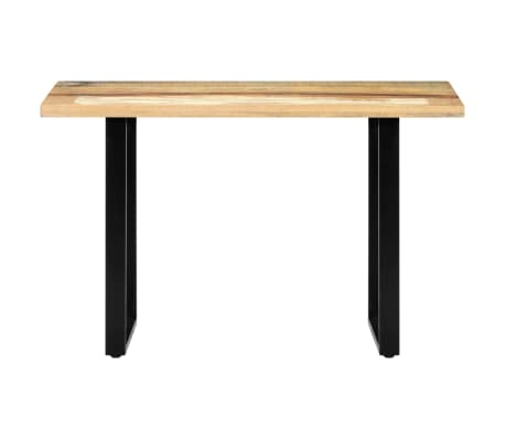 vidaXL Table &agrave; manger 120x60x76 cm Bois de r&eacute;cup&eacute;ration massif