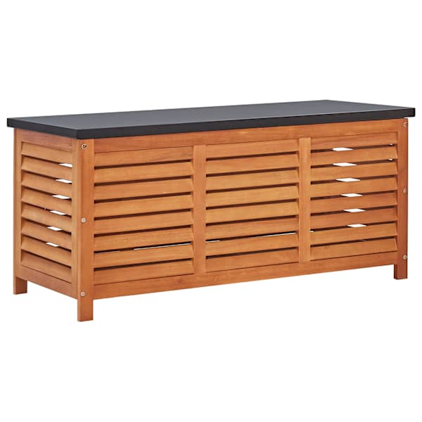 vidaXL aia hoiukast 117 x 50 x 55 cm, eukal&uuml;ptipuit