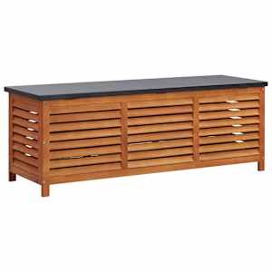 Zahradní úložný box 150 x 50 x 55 cm masivní eukalyptus - obrázek 2