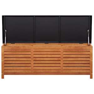Zahradní úložný box 150 x 50 x 55 cm masivní eukalyptus - obrázek 5