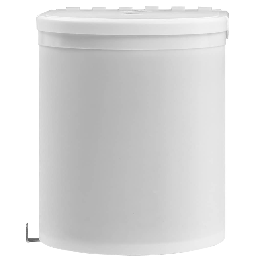 vidaXL Vestavný odpadkový koš plast 12 l