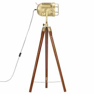 Stojací lampa na stativu masivní mangovníkové dřevo 97 cm - obrázek 3