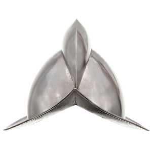 vidaXL 中世の騎士用 ヘルメット アンティークレプリカ ライブRPG用 (LARP) シルバー スチール製