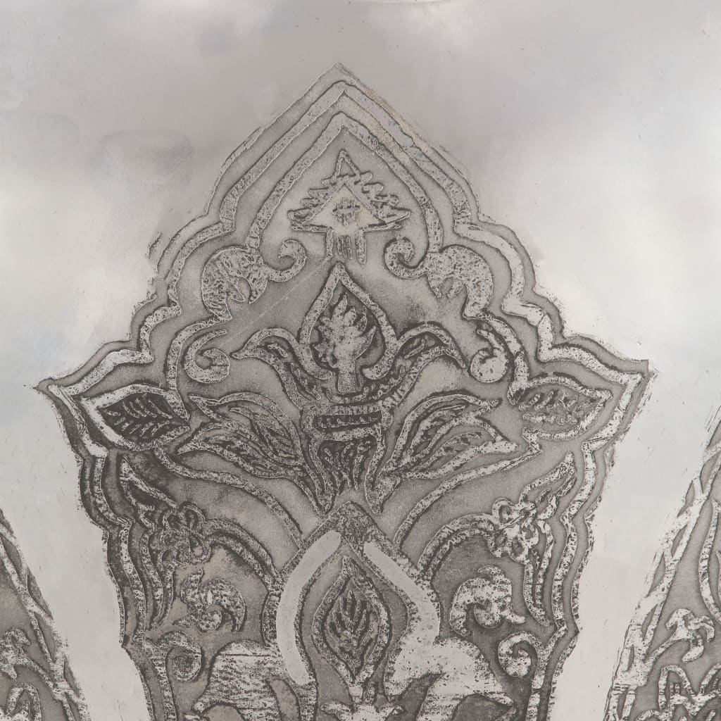 Ezüstszínű középkori lovagi acél mellvért LARP másolat 