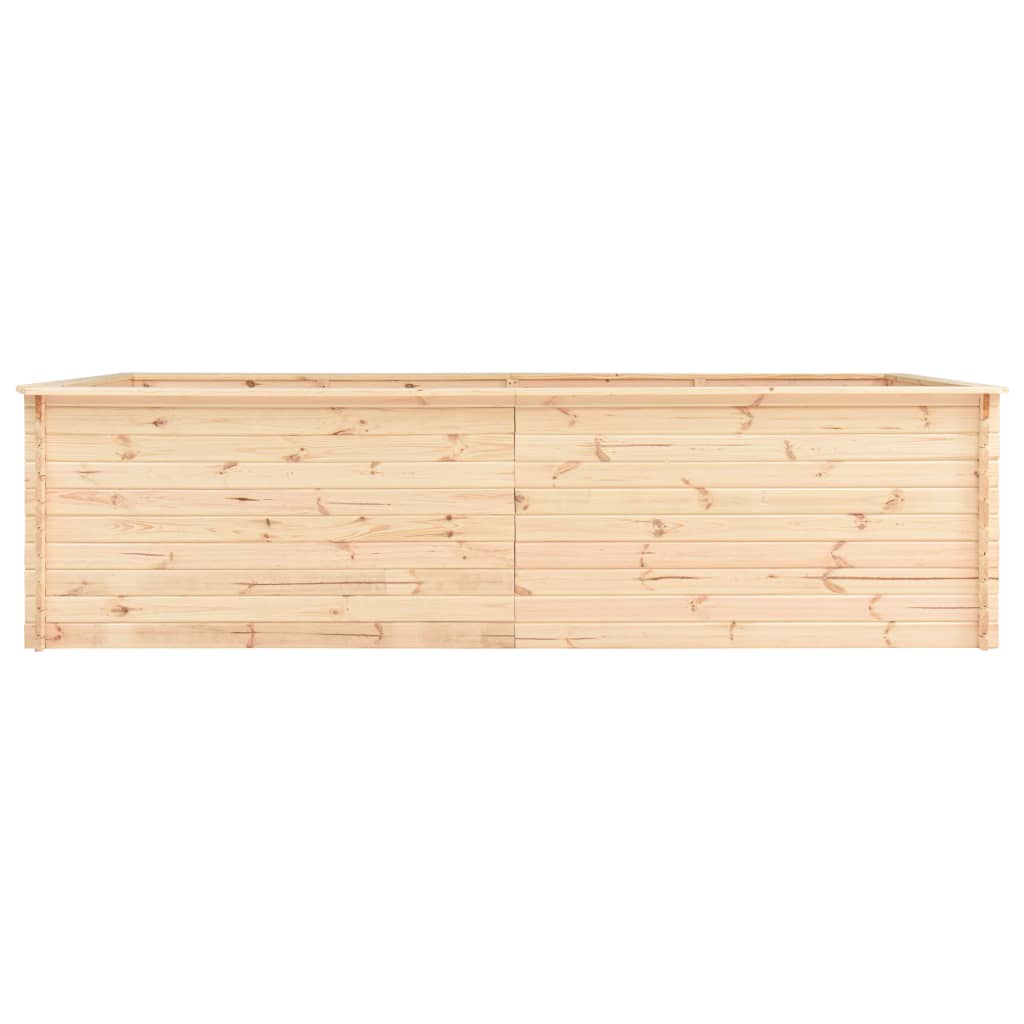

vidaXL Plantenbak verhoogd 19 mm 300x150x80,5 cm grenenhout