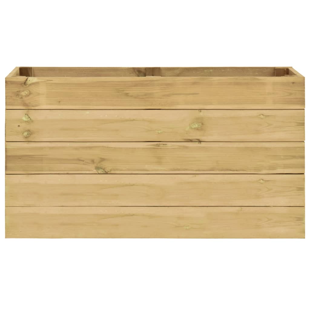 

vidaXL Plantenbak verhoogd 100x50x54 cm geïmpregneerd grenenhout