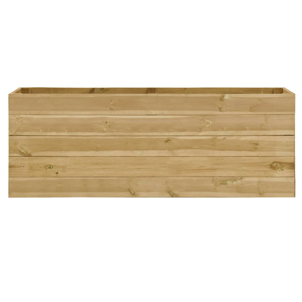vidaXL Plantenbak verhoogd 150x50x54 cm geïmpregneerd grenenhout
