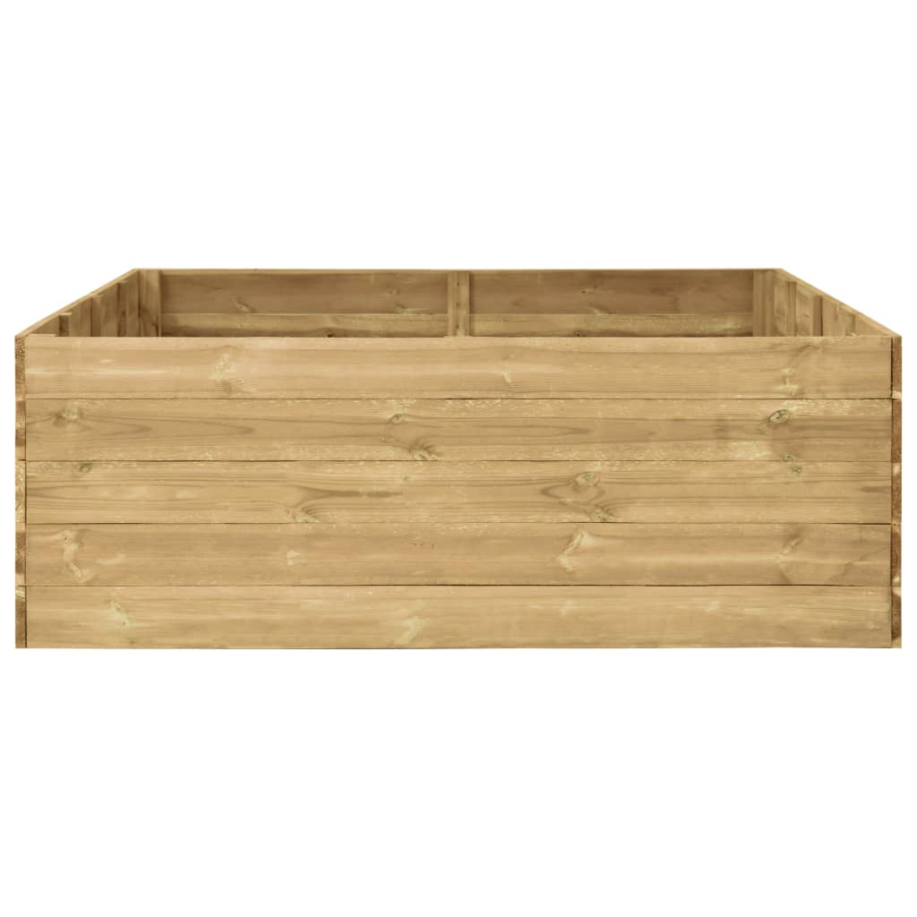 

vidaXL Plantenbak verhoogd 200x150x54 cm geïmpregneerd grenenhout