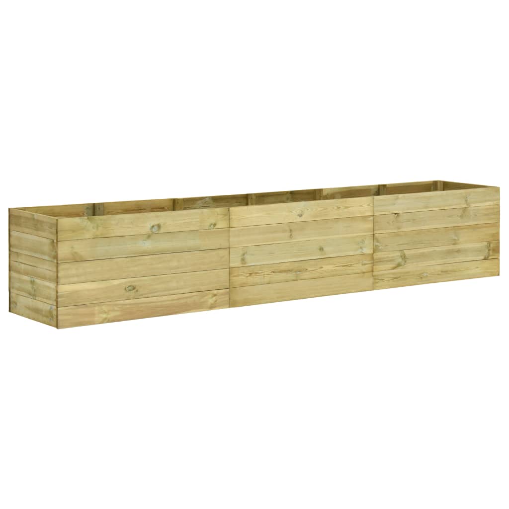 vidaXL Ζαρντινιέρα 300 x 50 x 54 εκ. Εμποτισμένο Ξύλο Πεύκου