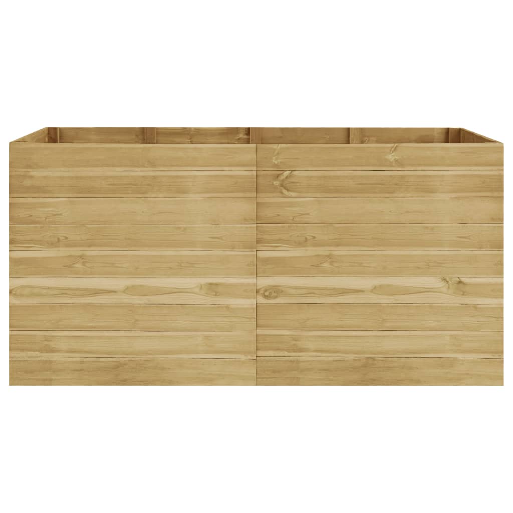 

vidaXL Plantenbak verhoogd 200x100x97 cm geïmpregneerd grenenhout
