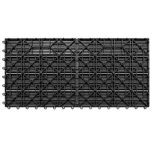 Dlažba na terasu 6 pcs Šedý 60 x 30 cm Dřevoplast - obrázek 4