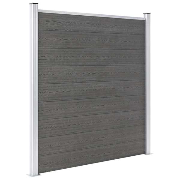 vidaXL aiapiire, WPC, 180 x 186 cm hall
