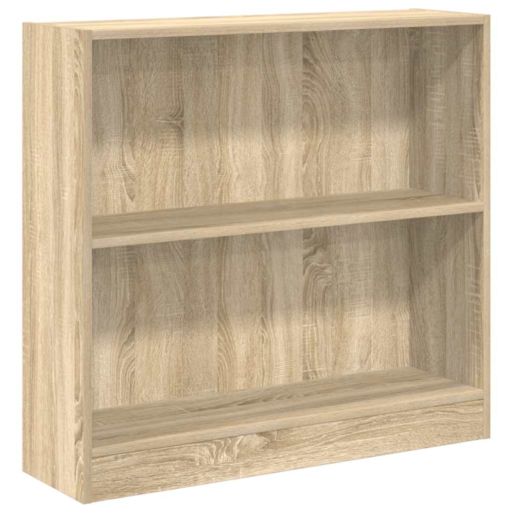 vidaXL Knihovna dub sonoma 80x24x75 cm kompozitní dřevo